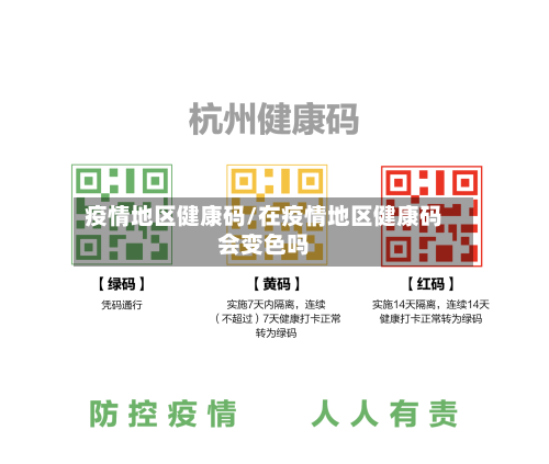 疫情地区健康码/在疫情地区健康码会变色吗-第2张图片