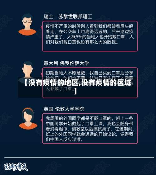 【没有疫情的地区,没有疫情的区域】-第1张图片