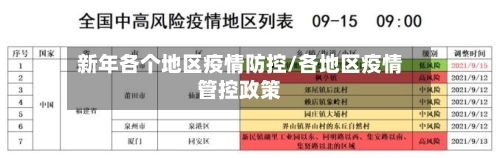 新年各个地区疫情防控/各地区疫情管控政策-第1张图片
